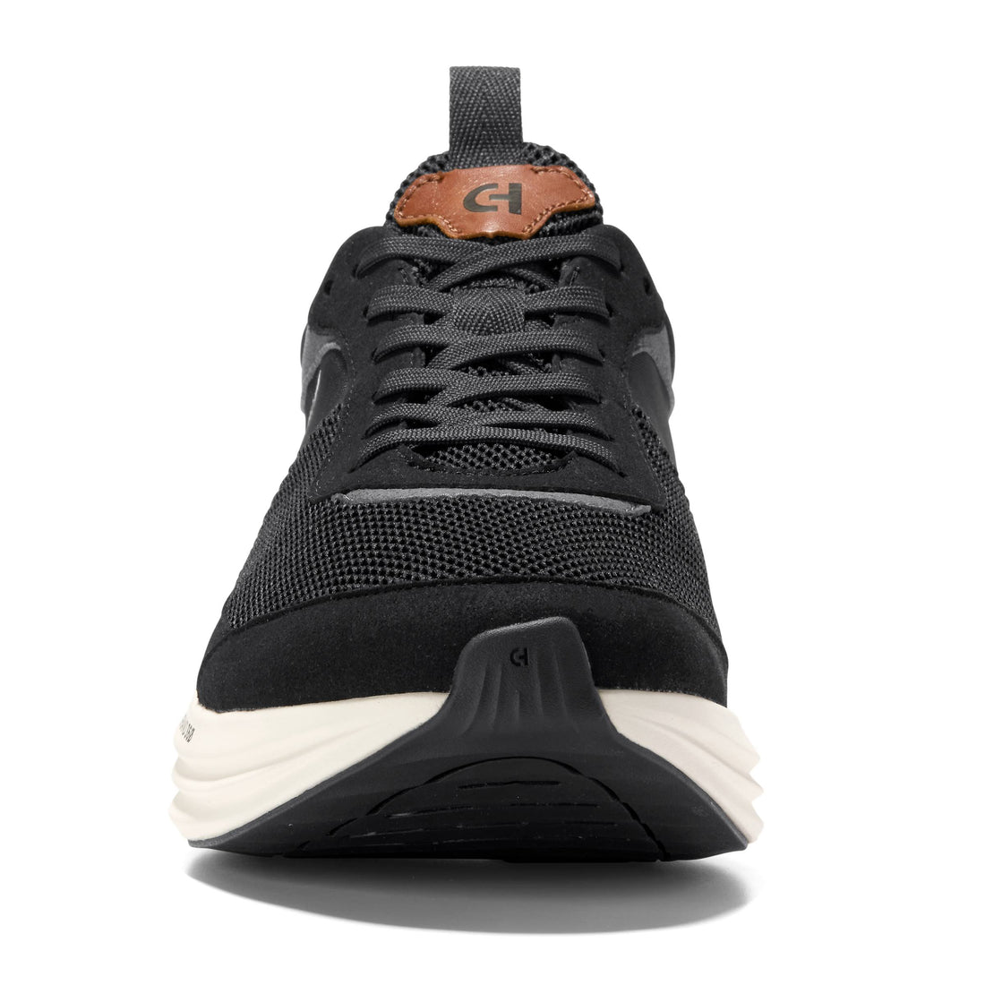 MEN'S COLE HAAN ORIGINALGRAND QUADSTREAK RUNNING SNEAKER | BLACK / BRITISH TAN / IVORY