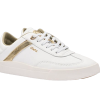 WOMEN'S OLUKAI HA'UPU SNEAKER | WHITE / WHITE