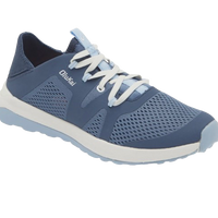 WOMEN'S OLUKAI HUIA SNEAKER | VINTAGE BLUE / SEA ICE