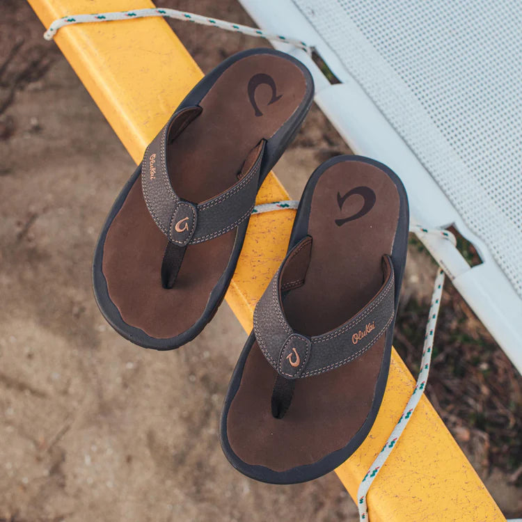 MEN'S OLUKAI 'OHANA | DARK JAVA / RAY – Randy's Shoes