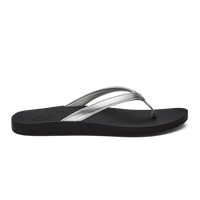 WOMEN'S OLUKAI PUAWE | SILVER / BLACK