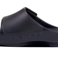 UNISEX OOFOS OOAHH SPORT FLEX SLIDE | MATTE BLACK