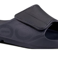 UNISEX OOFOS OOAHH SPORT FLEX SLIDE | MATTE BLACK