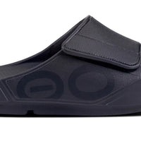 UNISEX OOFOS OOAHH SPORT FLEX SLIDE | MATTE BLACK