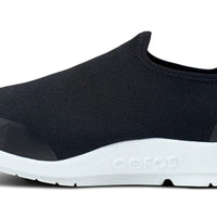 WOMEN'S OOFOS OOMG SPORT LOW SHOE | WHITE / BLACK
