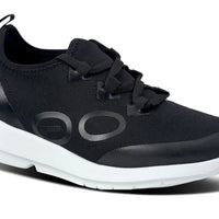 WOMEN'S OOFOS OOMG SPORT LS LOW SHOE | WHITE / BLACK