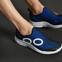 MENS OOFOS OOMG SPORT SLIP-ON RECOVERY SHOE | NAVY