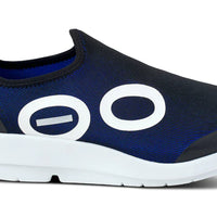 MENS OOFOS OOMG SPORT SLIP-ON RECOVERY SHOE | NAVY