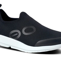 WOMEN'S OOFOS OOMG SPORT LOW SHOE | WHITE / BLACK