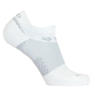 UNISEX OS1ST PLANTAR FASCIITIS NO SHOW SOCKS | WHITE