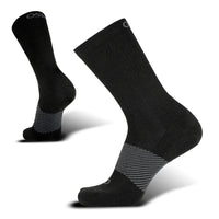 OS1ST MERINO WOOL WICKED COMFORT CREW SOCKS | BLACK