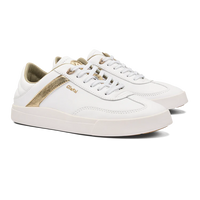 WOMEN'S OLUKAI HA'UPU SNEAKER | WHITE / WHITE