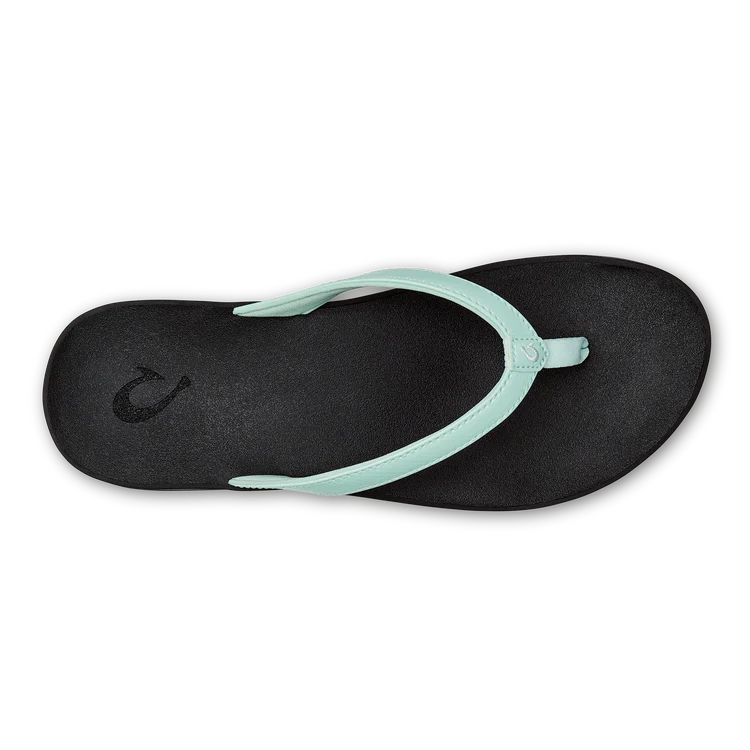 WOMEN'S OLUKAI PUAWE | SEA GLASS / BLACK