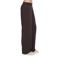 WOMEN'S SKECHERS COZY LUX RELAXED PANT | BROWN / CHESTNUT