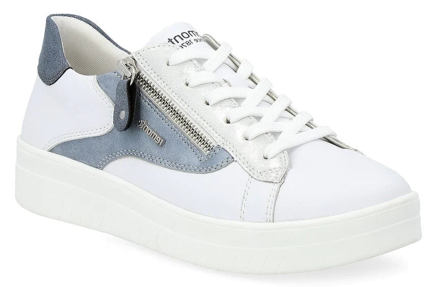 WOMEN'S REMONTE KENDRA 03 | WHITE / BLUE – Randy's Shoes