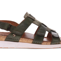 WOMEN'S REVERE SANTORINI SANDAL | KHAKI