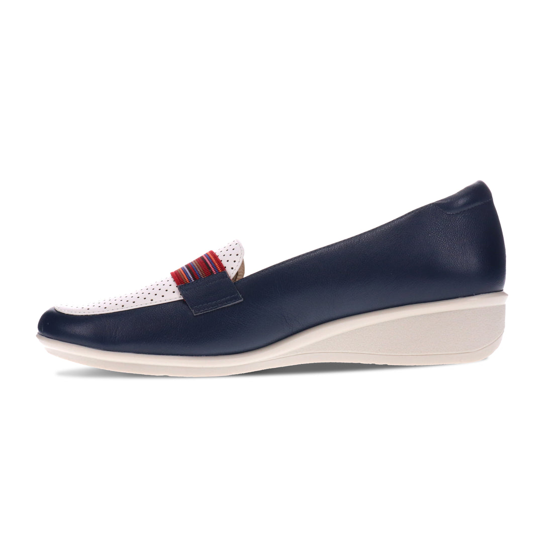 WOMEN'S REVERE MONTE CARLO LOAFER | BLUE FRENCH