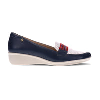 WOMEN'S REVERE MONTE CARLO LOAFER | BLUE FRENCH