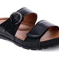 WOMEN'S REVERE PALMA SANDAL | BLACK