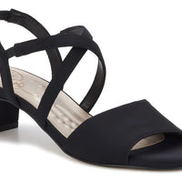 WOMEN'S ROS HOMMERSON LIZA HEEL | BLACK MICROTOUCH