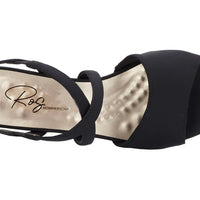 WOMEN'S ROS HOMMERSON LIZA HEEL | BLACK MICROTOUCH