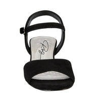 WOMEN'S ROS HOMMERSON LYDIA HEEL | BLACK SUEDE