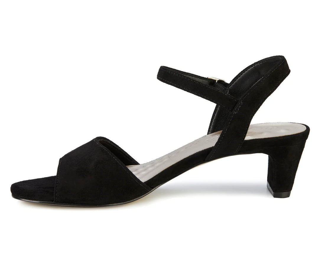 WOMEN'S ROS HOMMERSON LYDIA HEEL | BLACK SUEDE