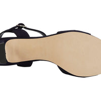 WOMEN'S ROS HOMMERSON LYDIA HEEL | BLACK SUEDE