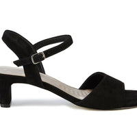 WOMEN'S ROS HOMMERSON LYDIA HEEL | BLACK SUEDE