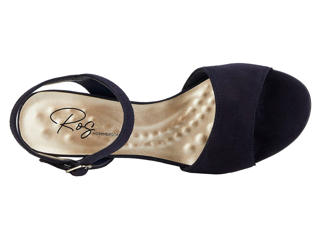 WOMEN'S ROS HOMMERSON LYDIA HEEL | BLACK SUEDE