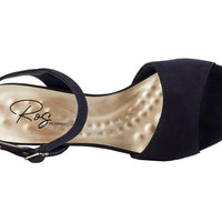 WOMEN'S ROS HOMMERSON LYDIA HEEL | BLACK SUEDE
