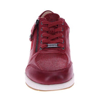 WOMEN'S REVERE BOSTON ADJUSTABLE SNEAKER | CHERRY LIZARD