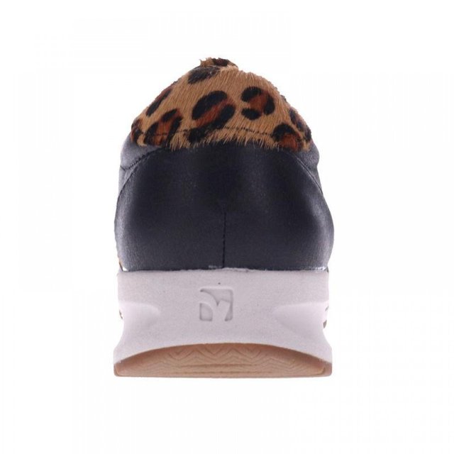 WOMEN'S REVERE BRUGES | ONYX/LEOPARD