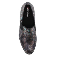 WOMEN'S REVERE BUDAPEST SLIP ON | METALLIC PYTHON