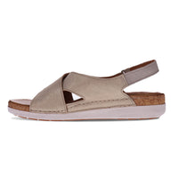 WOMEN'S REVERE COTTESLOE SANDAL | GOLD LINEN