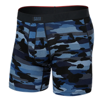 MEN'S SAXX VIBE XTRA SOFT COMFORT BOXER BRIEF 6" | CLOUDBANK CAMO - NAVY