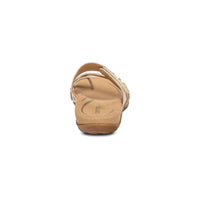 WOMEN'S AETREX IZZY ADJUSTABLE SLIDE SANDAL | SPARKLE GOLD