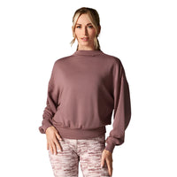 WOMEN'S TAVI TAVILUXE® SLOPE CREW SWEATSHIRT | ROSE