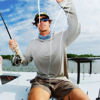 MEN'S FREE FLY BAMBOO LIGHTWEIGHT HOODIE | SANDSTONE