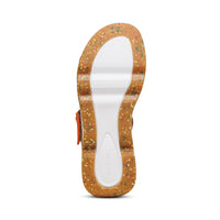 WOMEN'S AETREX WHIT SPORT SANDAL | CAMEL