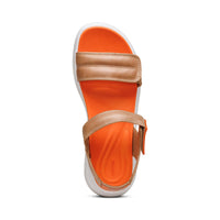 WOMEN'S AETREX WHIT SPORT SANDAL | CAMEL