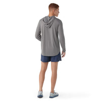 MEN'S SMARTWOOL ACTIVE MESH HOODIE | LIGHT GRAY HEATHER
