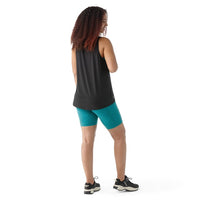 WOMEN'S SMARTWOOL ACTIVE ULTRALIGHT HIGH NECK TANK | BLACK