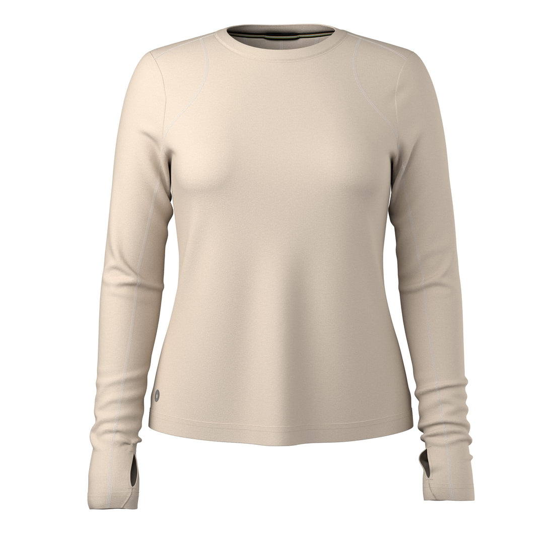 WOMEN'S SMARTWOOL ACTIVE LONG SLEEVE | ALMOND