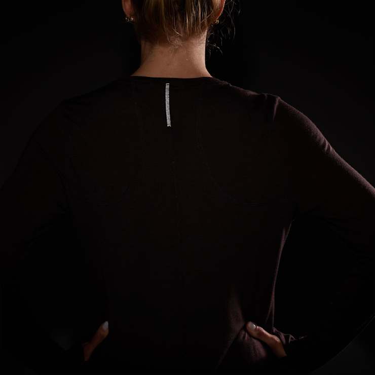WOMEN'S SMARTWOOL ACTIVE LONG SLEEVE | MINK
