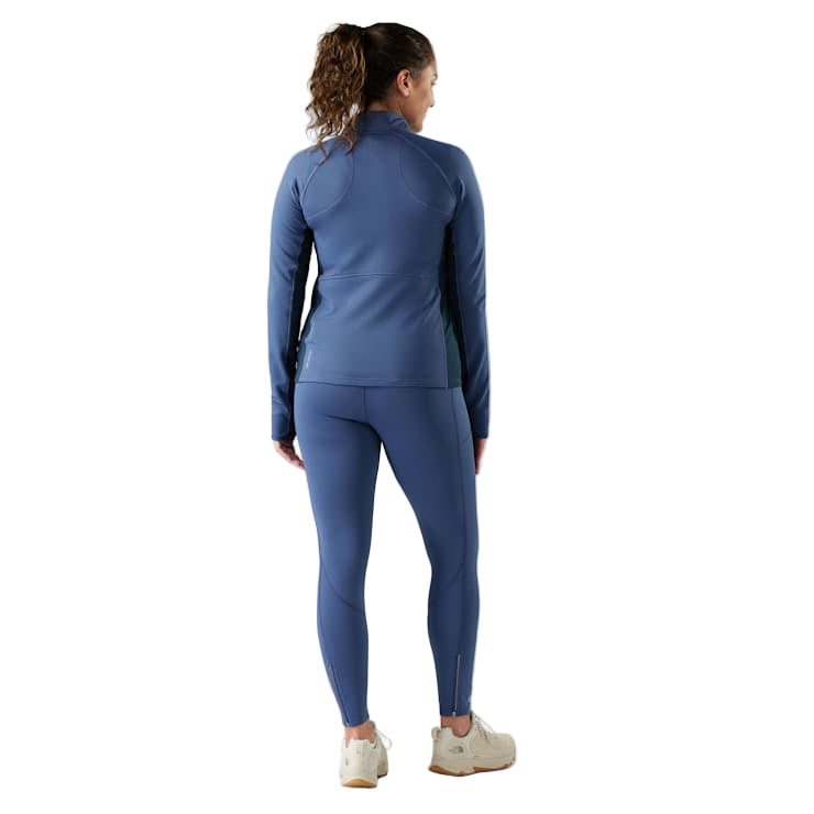 WOMEN'S SMARTWOOL ACTIVE FLEECE JACKET | NIGHTFALL BLUE