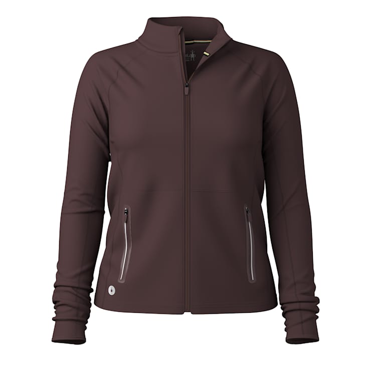 WOMEN'S SMARTWOOL ACTIVE FLEECE JACKET | MINK