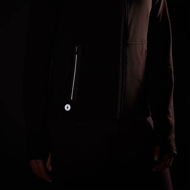 WOMEN'S SMARTWOOL ACTIVE FLEECE JACKET | MINK