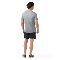 MEN'S SMARTWOOL ACTIVE SHORT SLEEVE | LIGHT GRAY HEATHER