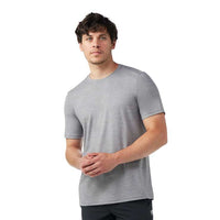 MEN'S SMARTWOOL ACTIVE SHORT SLEEVE | LIGHT GRAY HEATHER